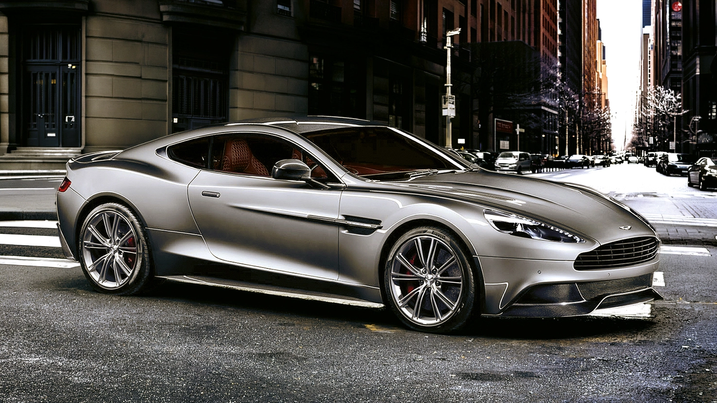 Aston Martin Vanquish after retouching