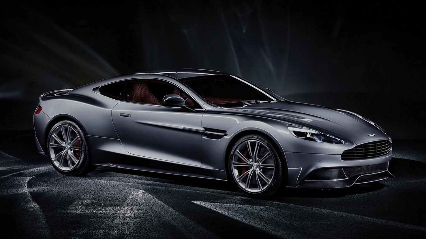 Aston Martin Vanquish before retouching